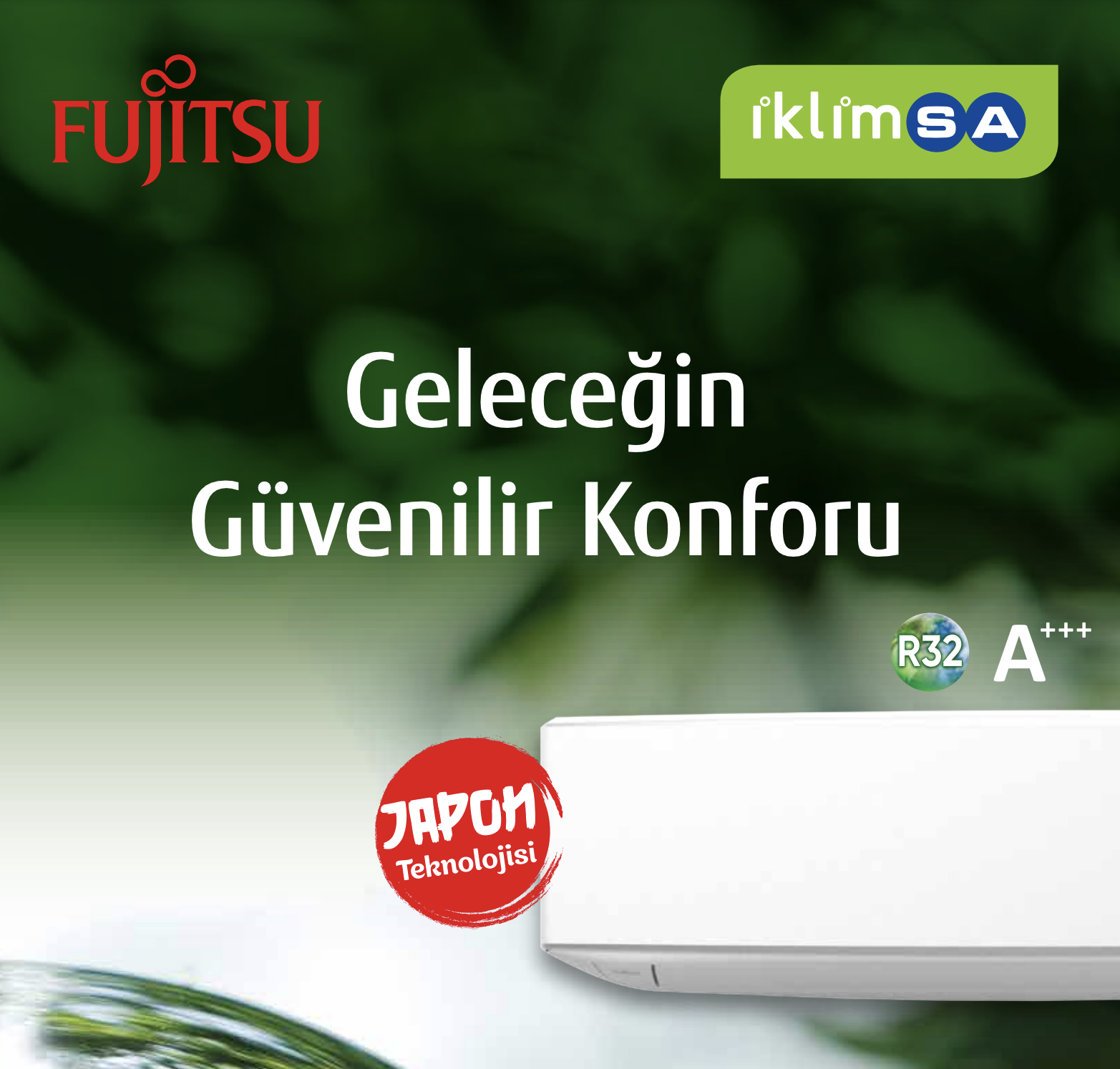 Fujitsu Duvar Tipi Klimalar Katalog